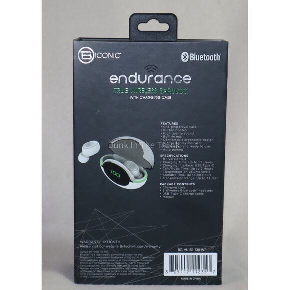 Bluetooth Endurance Earbuds - Picture 2 of 6